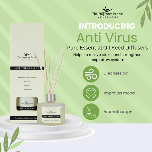 Anti Virus Pure Essential Oil Reed Diffuser