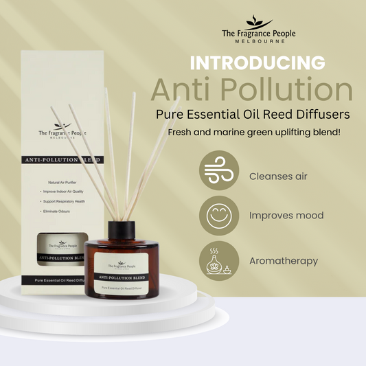 Anti Pollution Pure Essential Oil Reed Diffuser