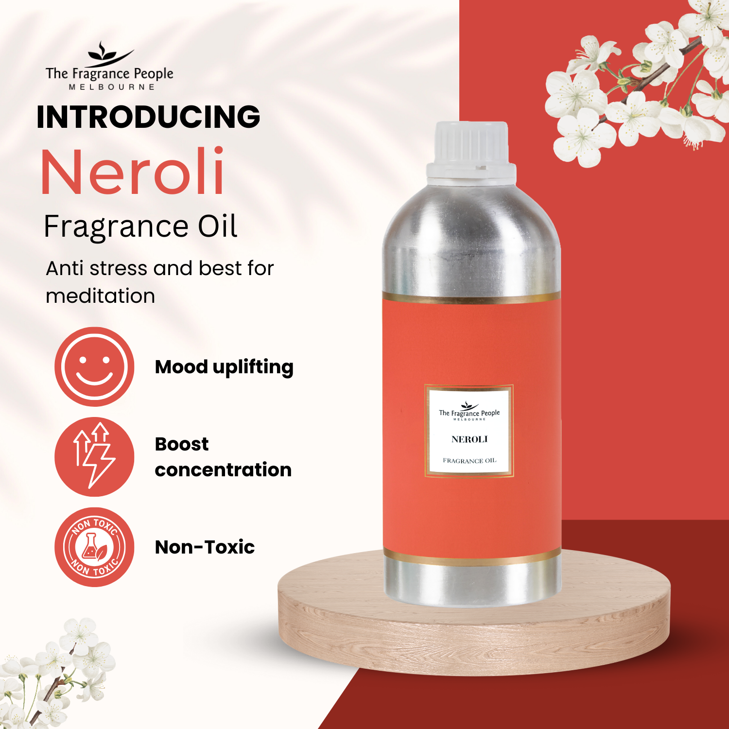 Neroli Fragrance Oil  (1 Litre)