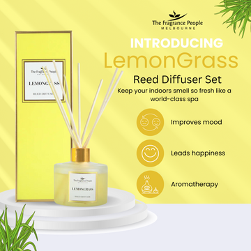 Reed Diffuser Set LemonGrass