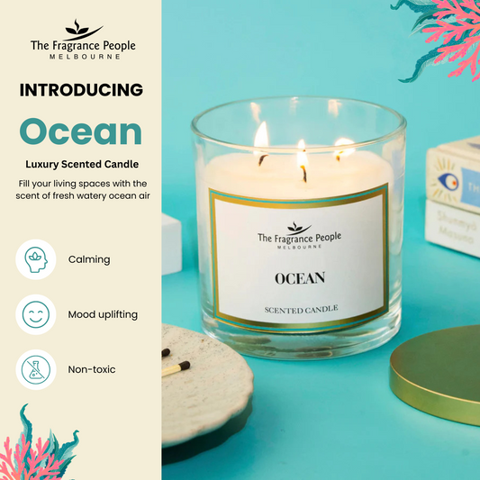 Ocean 3-Wick Scented Candle