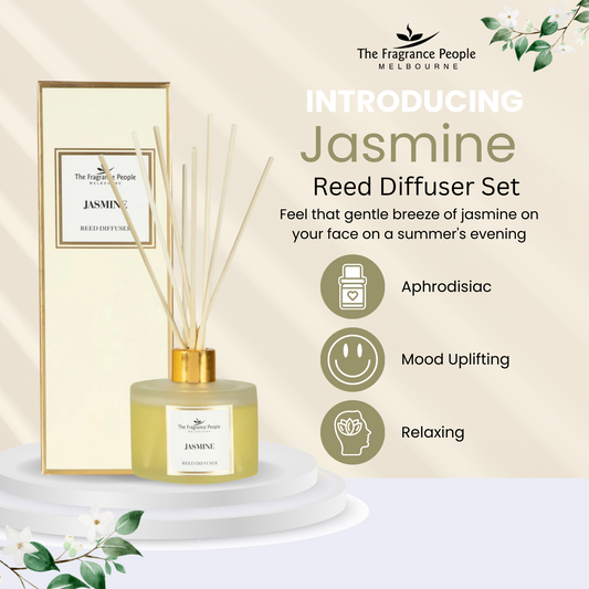 Set of 3 Reed Diffuser Giftset - Ivory Box