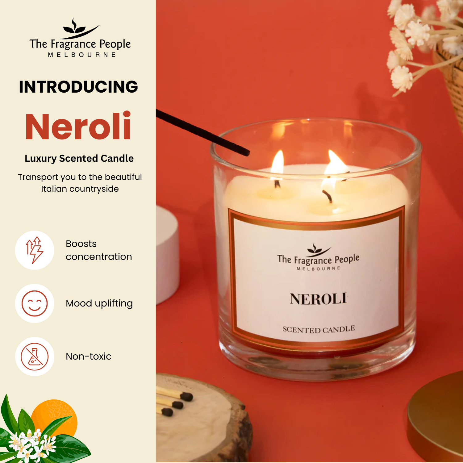 Noir Luxury Soy Wax Candle Scented Soy Wax Candle Natural 