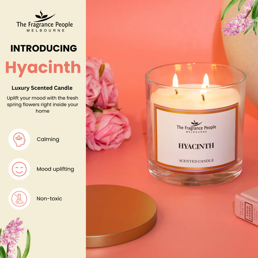 Hyacinth 3-Wick Scented Candle
