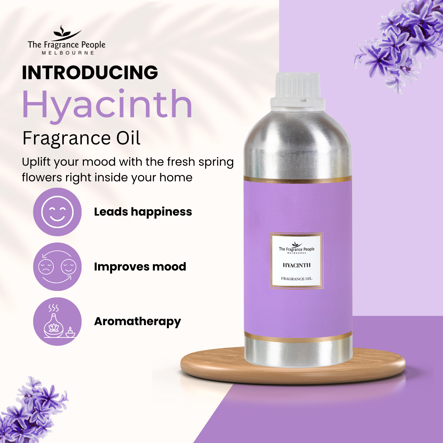 Hyacinth Fragrance Oil  (1 Litre)
