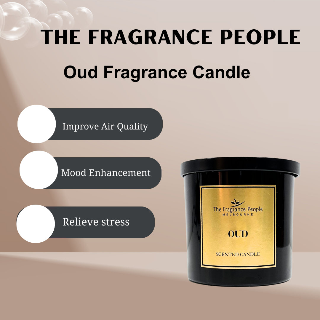 3Wick Scented CandleOUD