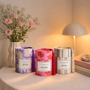 Set of 3 Luxury Soy Wax Blend Scented Candles | Gift Collection