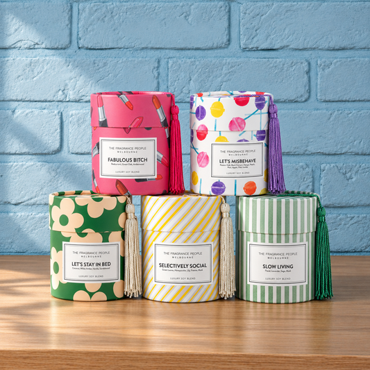 The Five Edit | Set of 5 Luxury Soy Wax Blend Scented Candles | Gift Collection