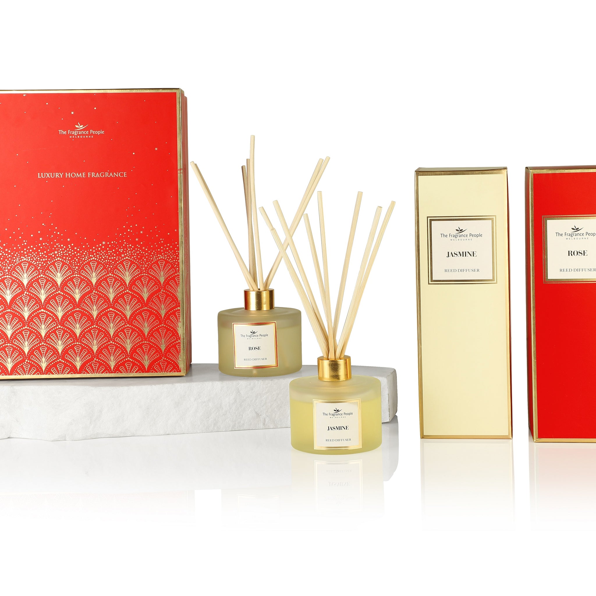 Reed Diffuser Combo Giftset - Red Box