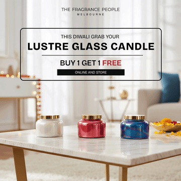 Lustre Glass Candle-Large (Buy 1 Get 1 Free)