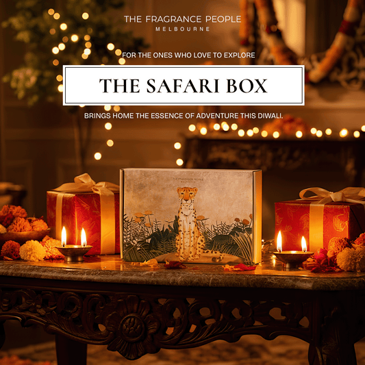 Mood in a Box – Safari Candle Giftset (Set of 6 Scented Tin Candles)