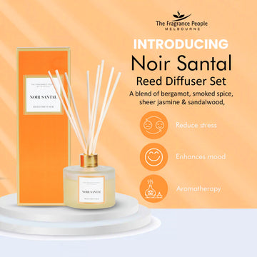 Reed Diffuser Set Noir Santal