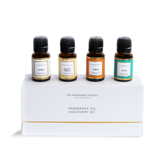 Fragrance oil Discovery set - Four moods. One luxury ritual - The Fragrance People