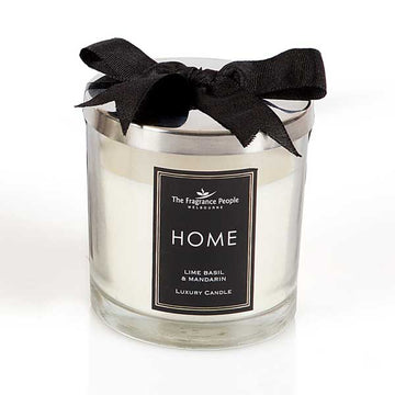Luxury Glass Jar Medium Candle - Lime Basil Mandarin - The Fragrance People