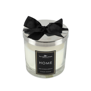 Luxury Glass Jar Medium Candle - Oak & Red Currant